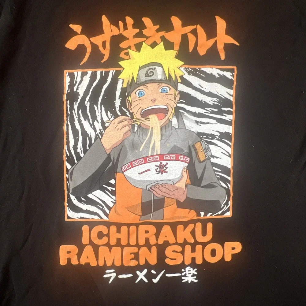 Naruto Shippuden‎ Collection T-Shirt Men Size 3XL Ichiraku Ramen Shop